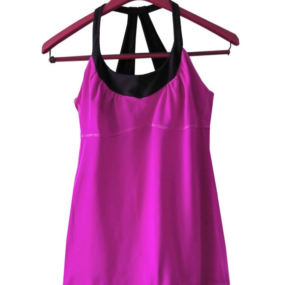 Lululemon Pink Scoop Me Up Tank top sz 4 - Picture 1 of 4